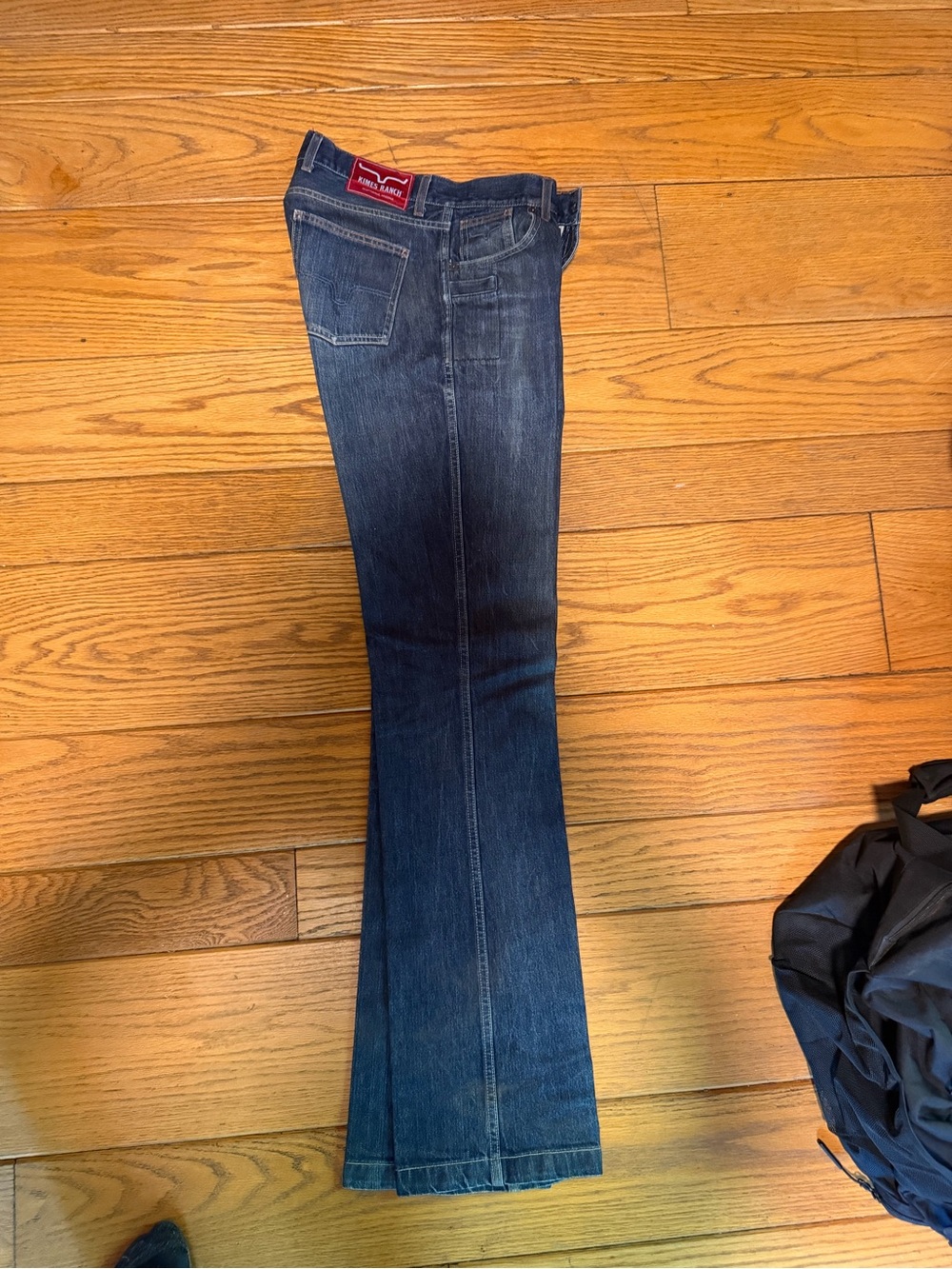 Kimes Ranch Dark Blue Bootcut Jeans